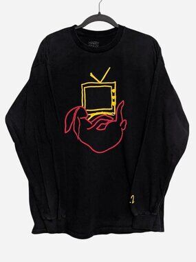 Official Harry Styles 2022 "Bunny TV" Long Sleeve Concert Merch Tee